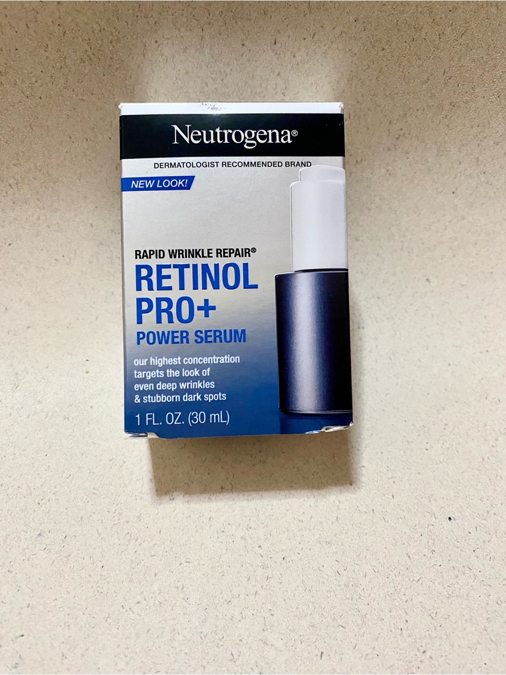 Neutrogena Rapid Wrinkle Repair Retinol Pro+ Power Serum, 1.0 fl oz